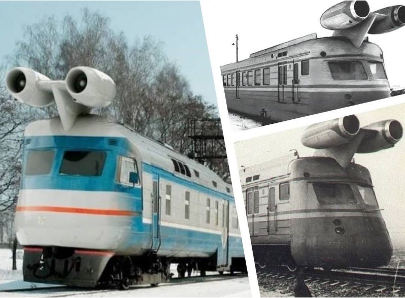 Куда исчез, первый в СССР реактивный поезд с двигателем от самолета?