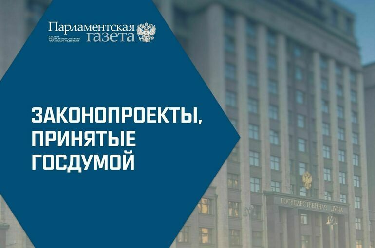 Какие законы Госдума приняла 17 октября