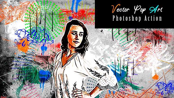 Vector Pop Art — экшен для Photoshop