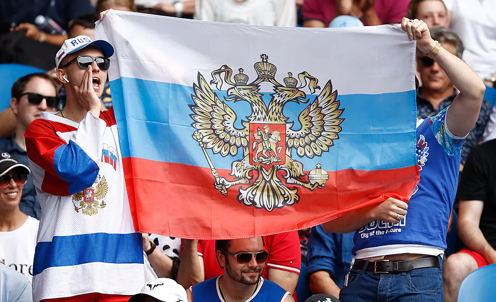 На Australian Open вернули значок RUS. Первый шаг к возвращению На Australian Open вернули значок RUS. Первый шаг к возвращению флага России?