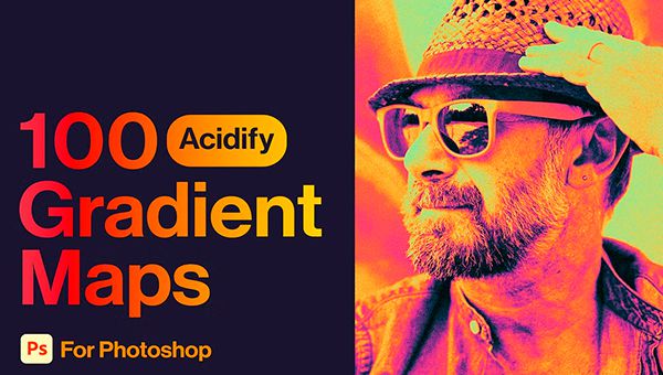 100-acidify-gradients-maps.jpg 100 Acidify Gradients Maps для Adobe Photoshop