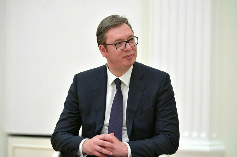 Вучич назвал Францию большим союзником Сербии в Европе Вучич назвал Францию большим союзником Сербии в Европе