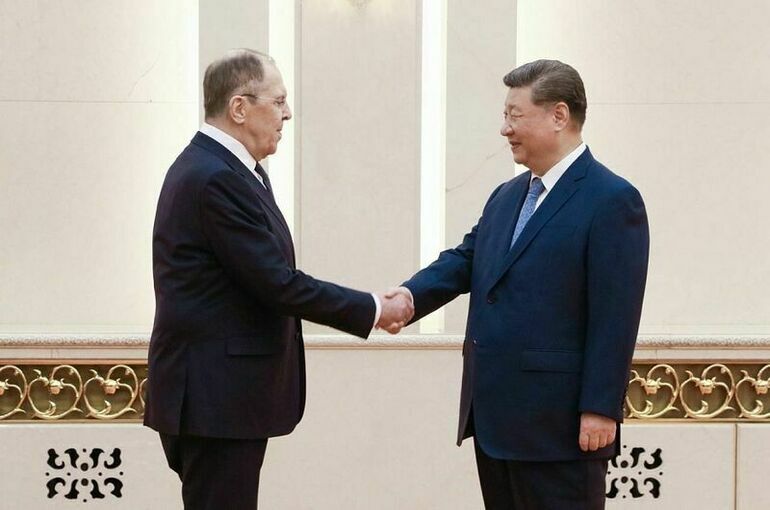Лавров в Пекине встретился с Си Цзиньпином Лавров в Пекине встретился с Си Цзиньпином