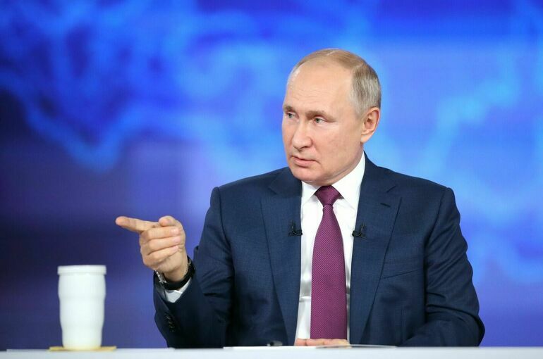 Путин: Мерц пытается снять ответственность с Запада за трагедию на Путин: Мерц пытается снять ответственность с Запада за трагедию на Украине