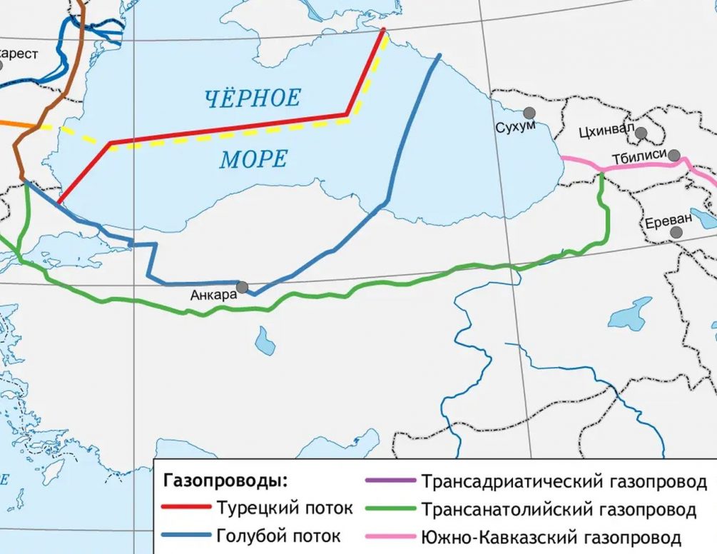 НАТО проводит учения в Черном море — готовятся к диверсиям с «Турецким» и «Голубым» потоками?