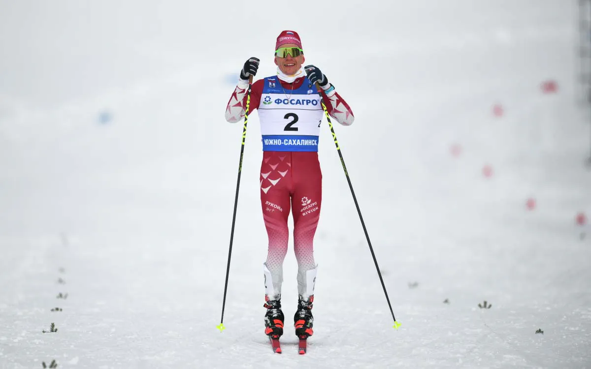 Гонка преследования среди мужчин на Кубке России по лыжам. Ожидаем Гонка преследования среди мужчин на Кубке России по лыжам. Ожидаем триумф Большунова