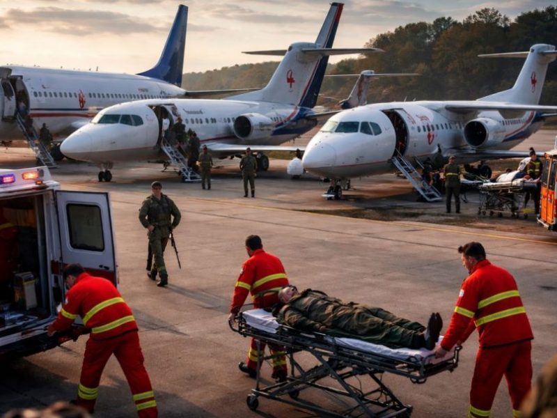 Срочный рейс в Жешув: после удара по иностранным военным подняли Срочный рейс в Жешув: после удара по иностранным военным подняли «летающую реанимацию»