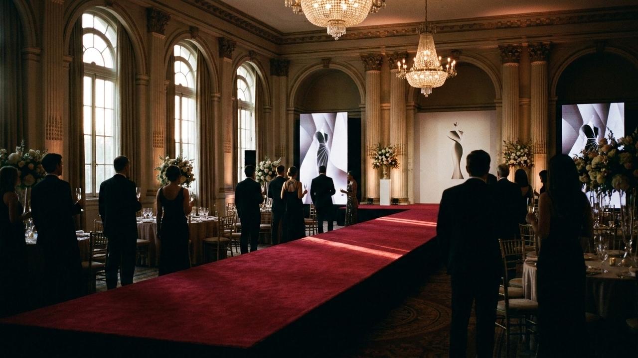 «Как будто без лифчика»: 59-летняя Сальма Хайек пришла на церемонию в платье с глубоким декольте