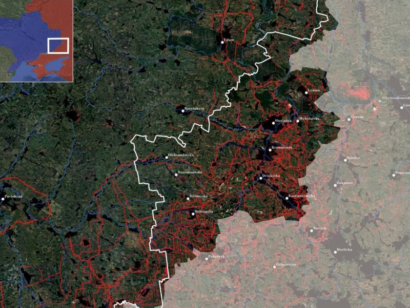 «Все укрепы у них здесь»: карта показывает, почему Зеленский цепляется за ДНР
