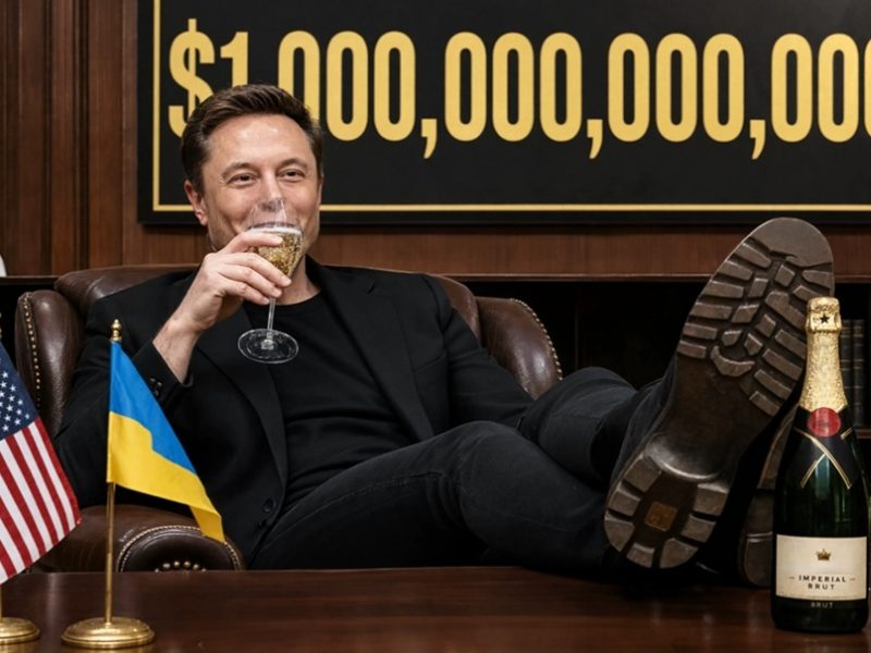 Враг России №1 Илон Маск стал триллионером: акции SpaceX рванули Враг России №1 Илон Маск стал триллионером: акции SpaceX рванули к небу на фоне летящих по «Старлинку» украинских ракет и дронов